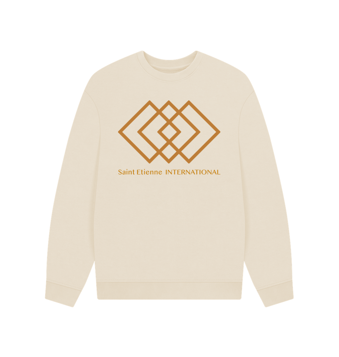 Oat Printed Sweater Front