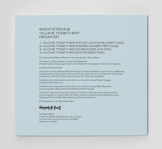 Alone Together - Remix CD EP - 4 track compact disc