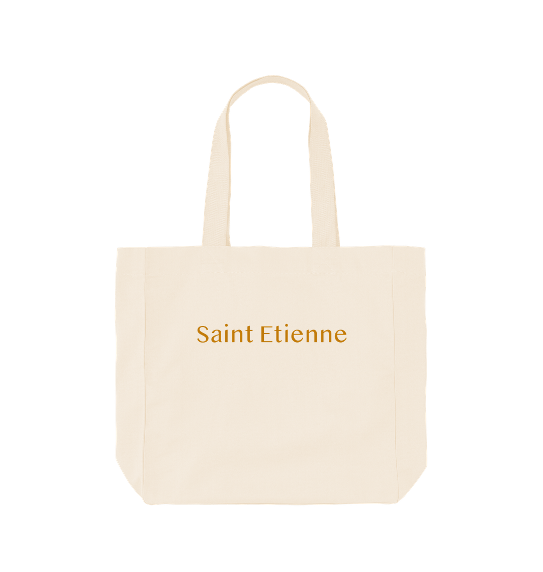 Natural Printed Bag Back