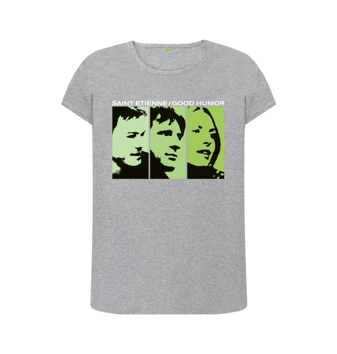 Athletic Grey Printed T-shirt Front