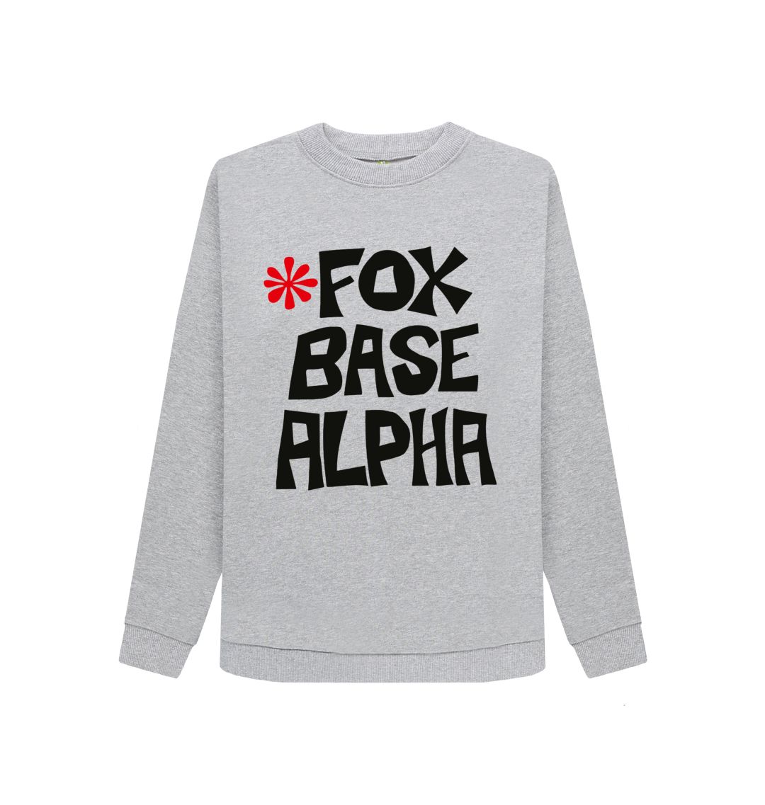 Light Heather Fox Base Alpha sweatshirt