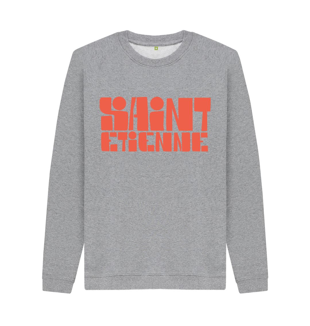 Light Heather Saint Etienne Finisterre Logo sweatshirt