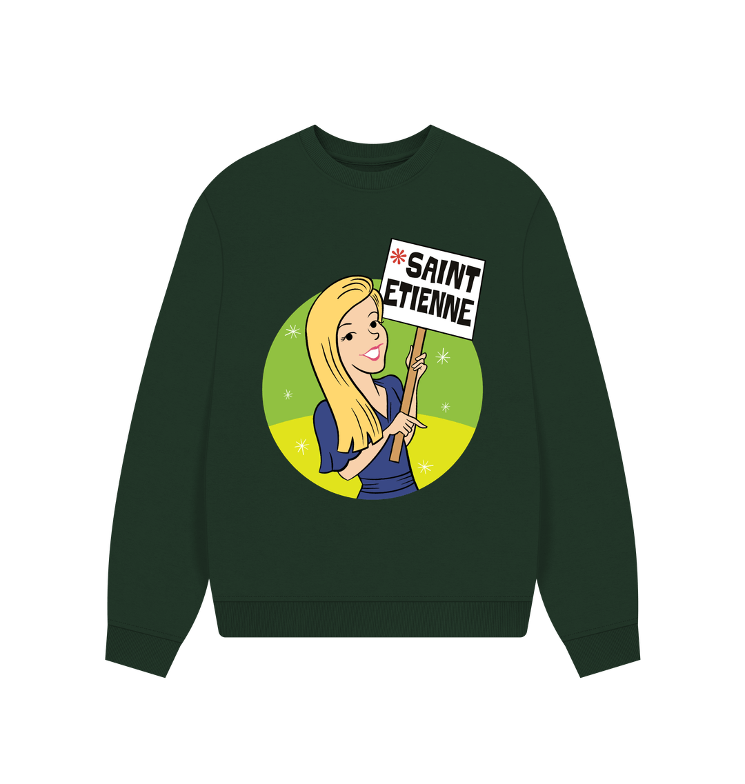 Evergreen Printed Sweater Front