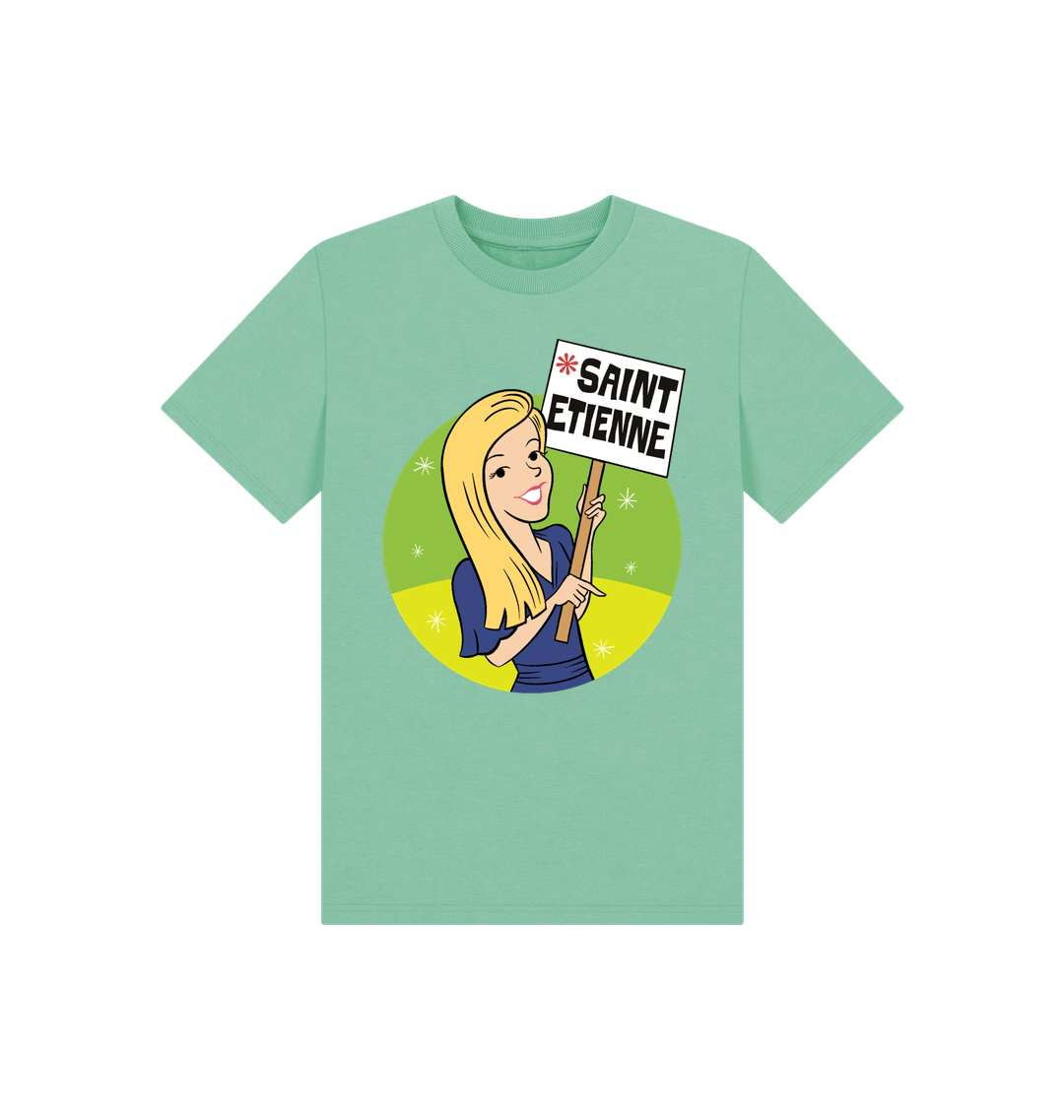 Peppermint Printed Kids T-Shirt Front