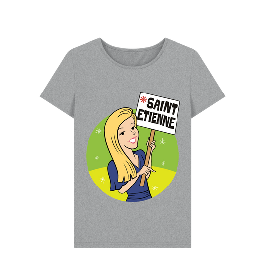 Athletic Grey Printed T-shirt Front