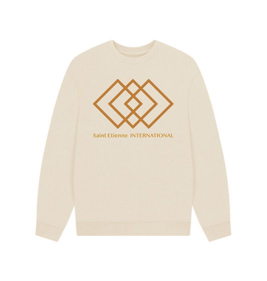 Oat Printed Sweater Front