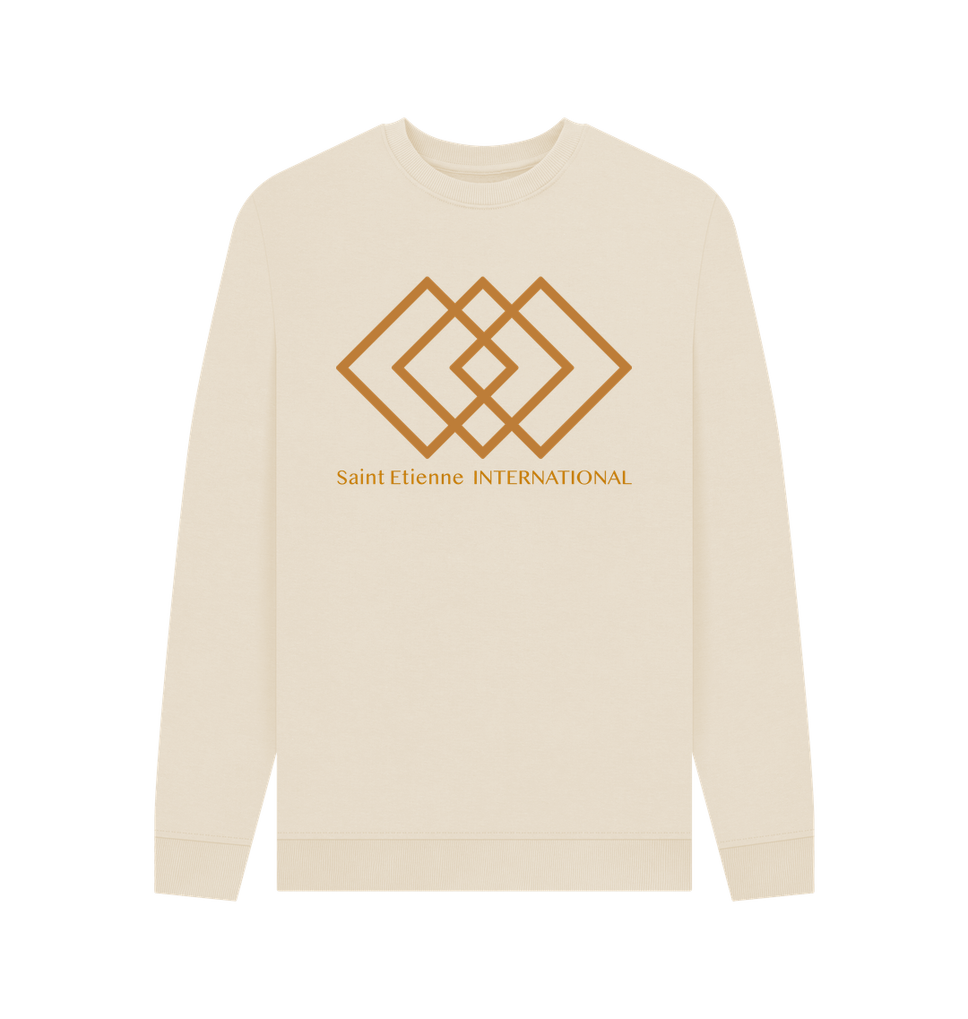 Oat Printed Sweater Front