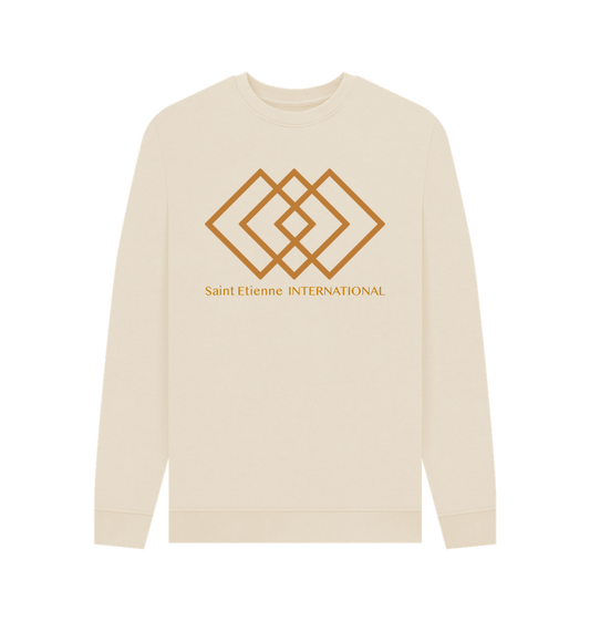 Oat Printed Sweater Front