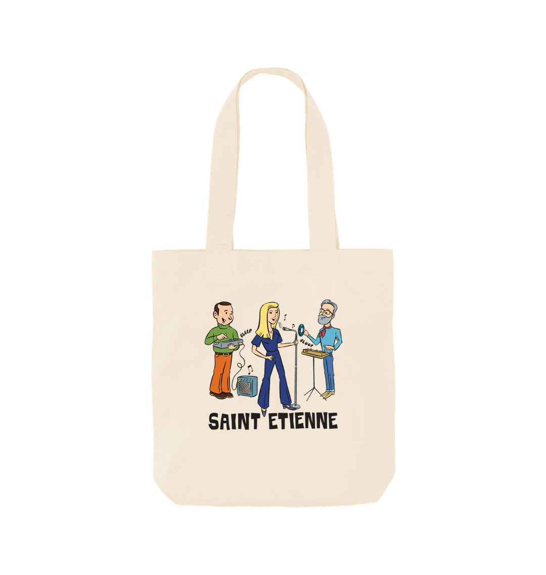 Natural Printed Bag Front