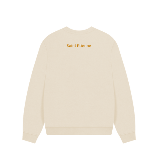 Oat Printed Sweater Back