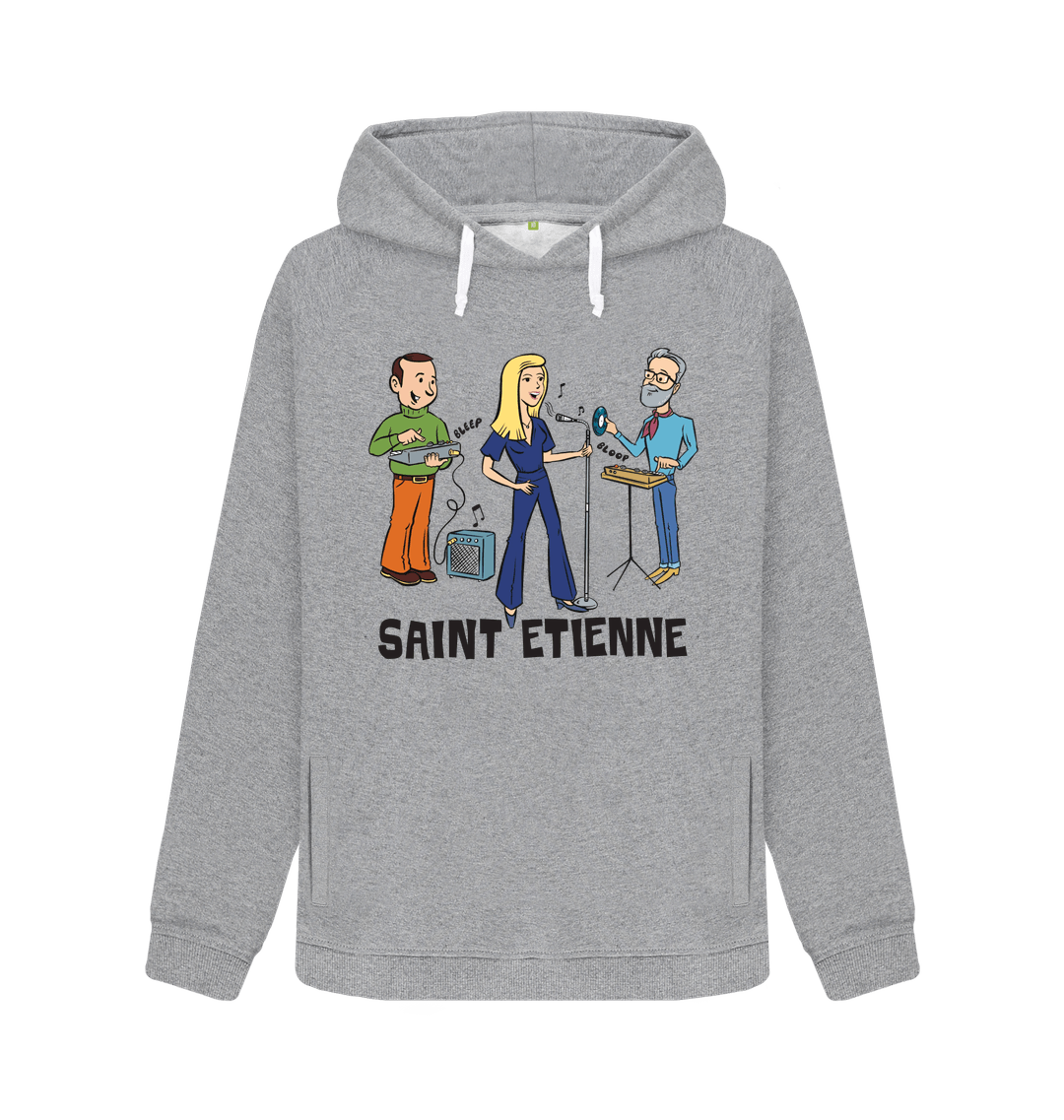Athletic Grey Printed Sweater Front