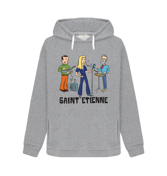 Athletic Grey Printed Sweater Front