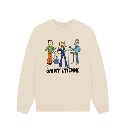 Oat Printed Sweater Front