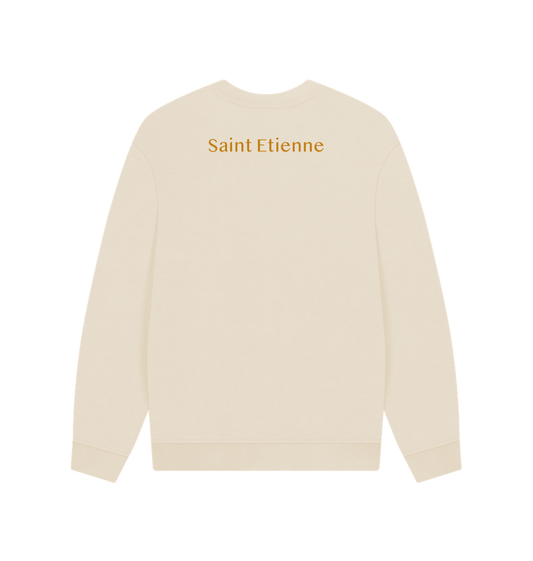 Oat Printed Sweater Back