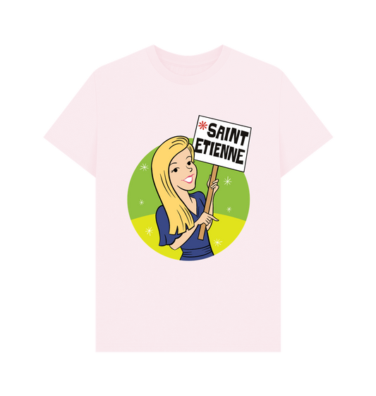 Pink Printed T-shirt Front