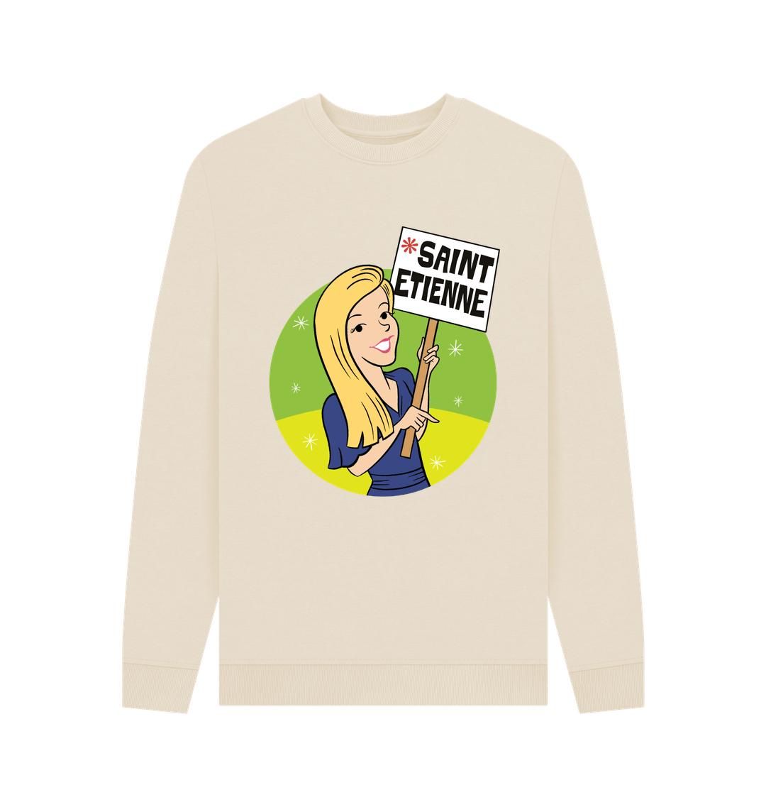 Oat Printed Sweater Front
