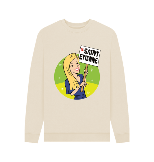 Oat Printed Sweater Front