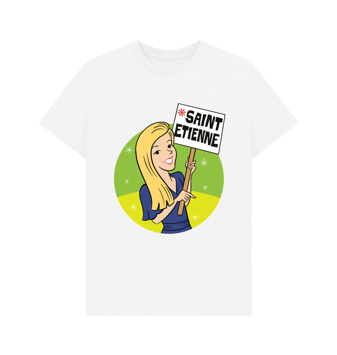 White Printed T-shirt Front