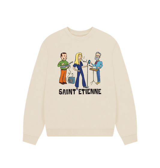 Oat Printed Sweater Front
