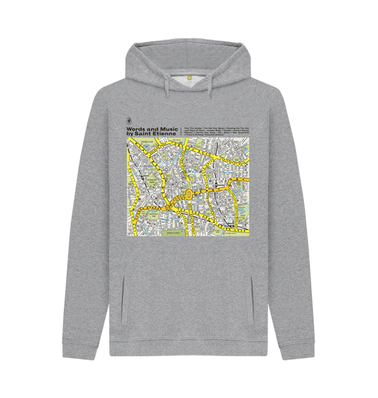 Light Heather Words And Music hoodie