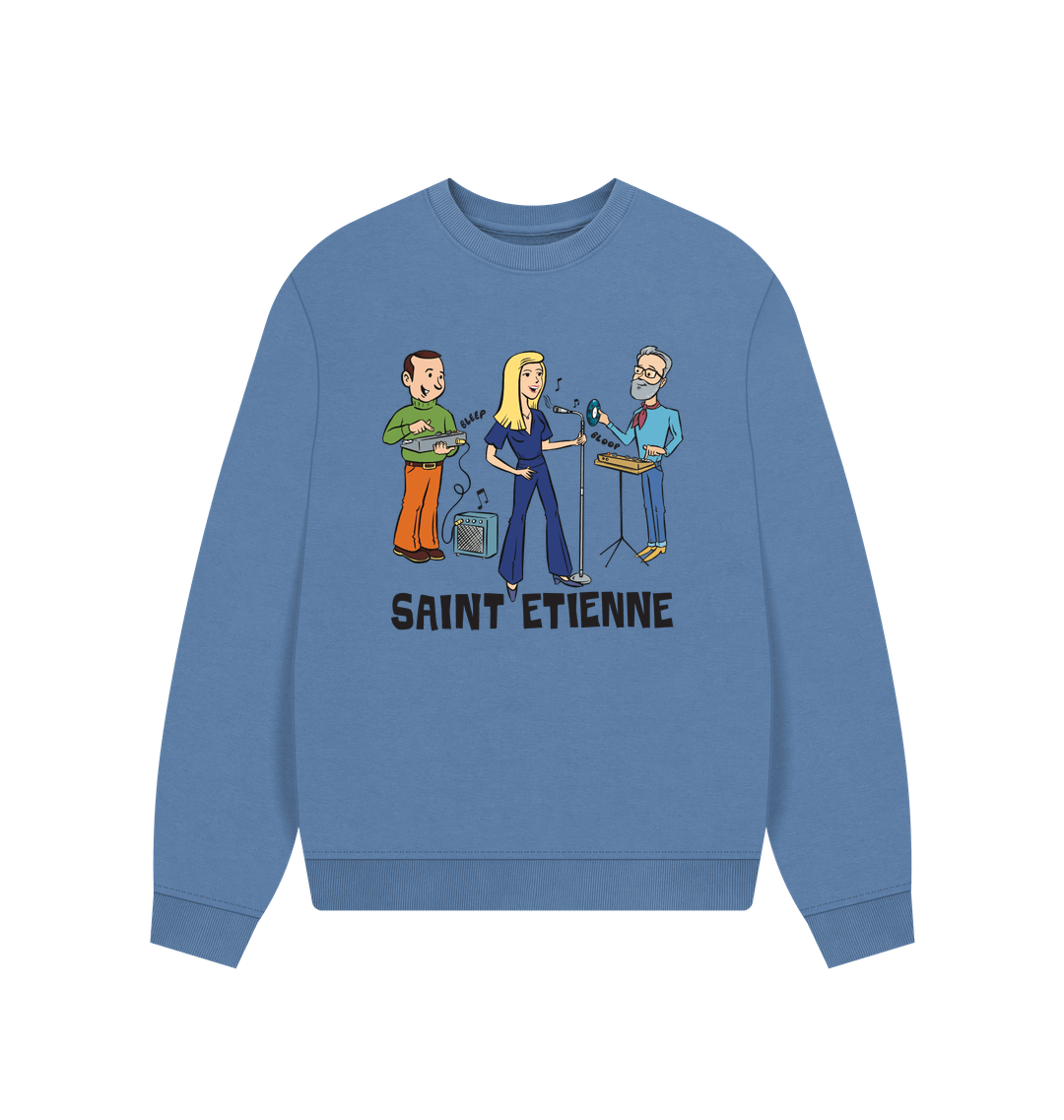 Solent Printed Sweater Front