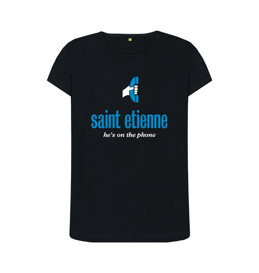 Black Printed T-shirt Front