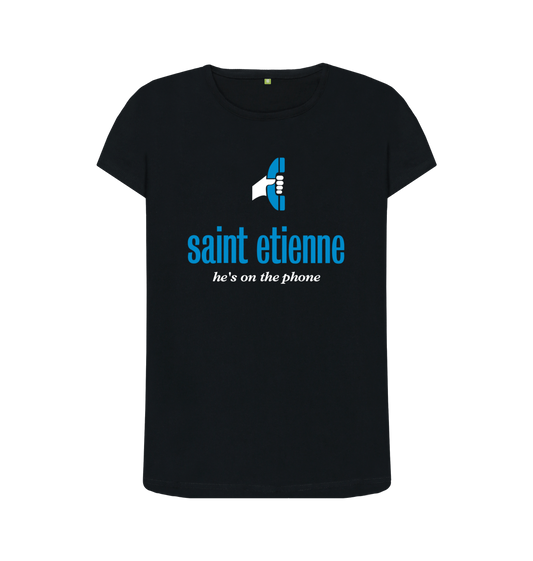 Black Printed T-shirt Front