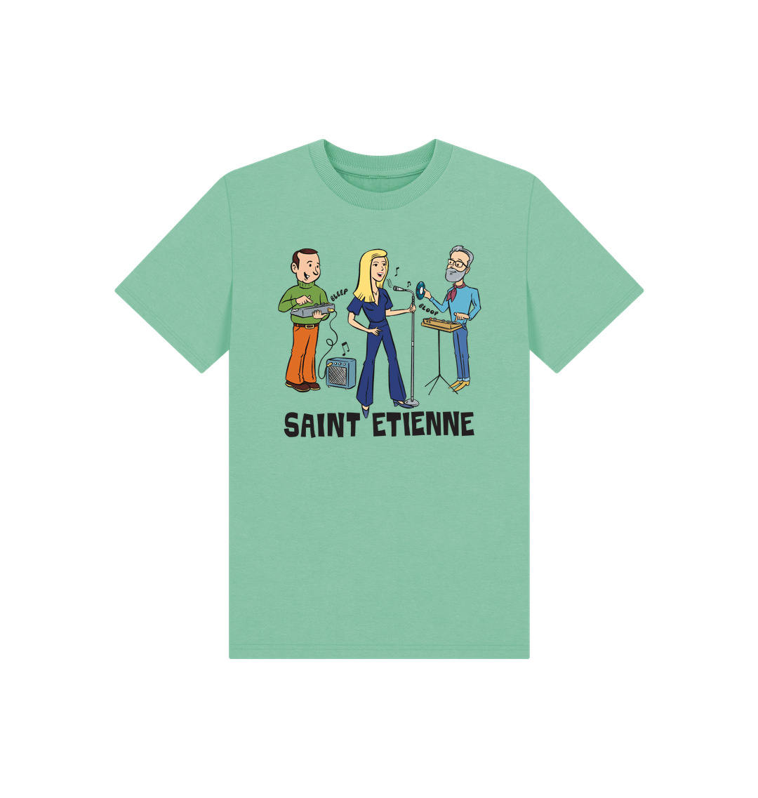 Peppermint Printed Kids T-Shirt Front