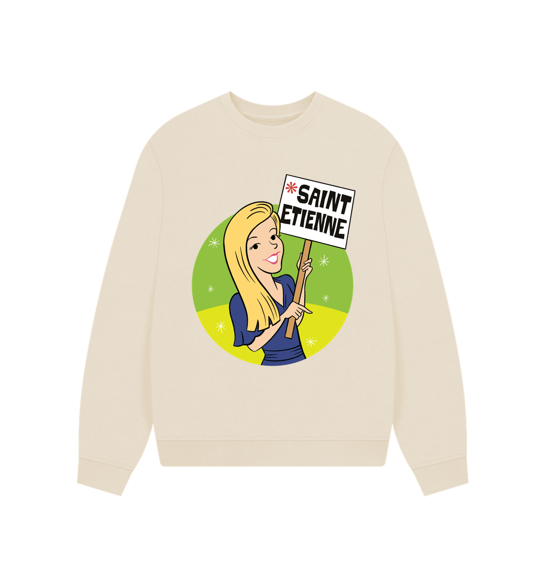 Oat Printed Sweater Front