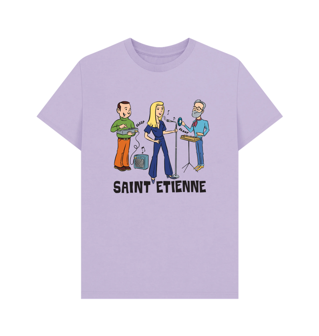 Lilac Printed T-shirt Front