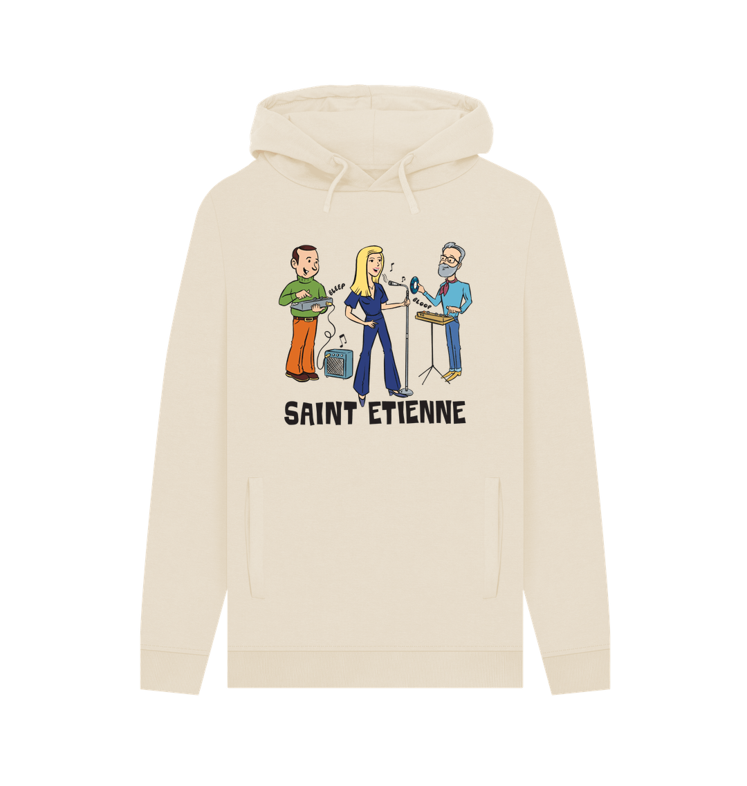 Oat Printed Hoody Front