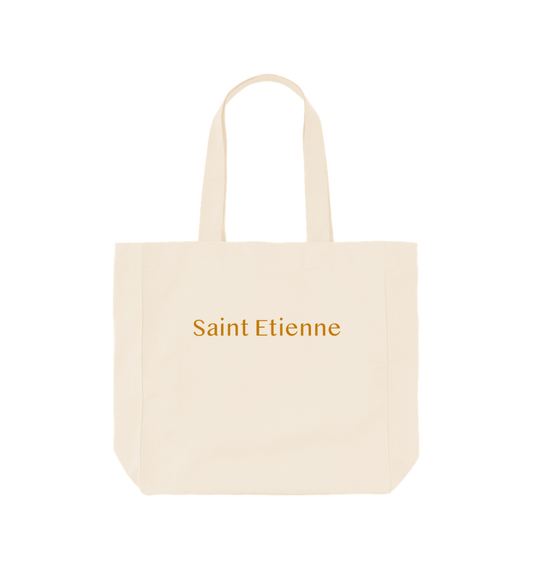 Natural Printed Bag Back