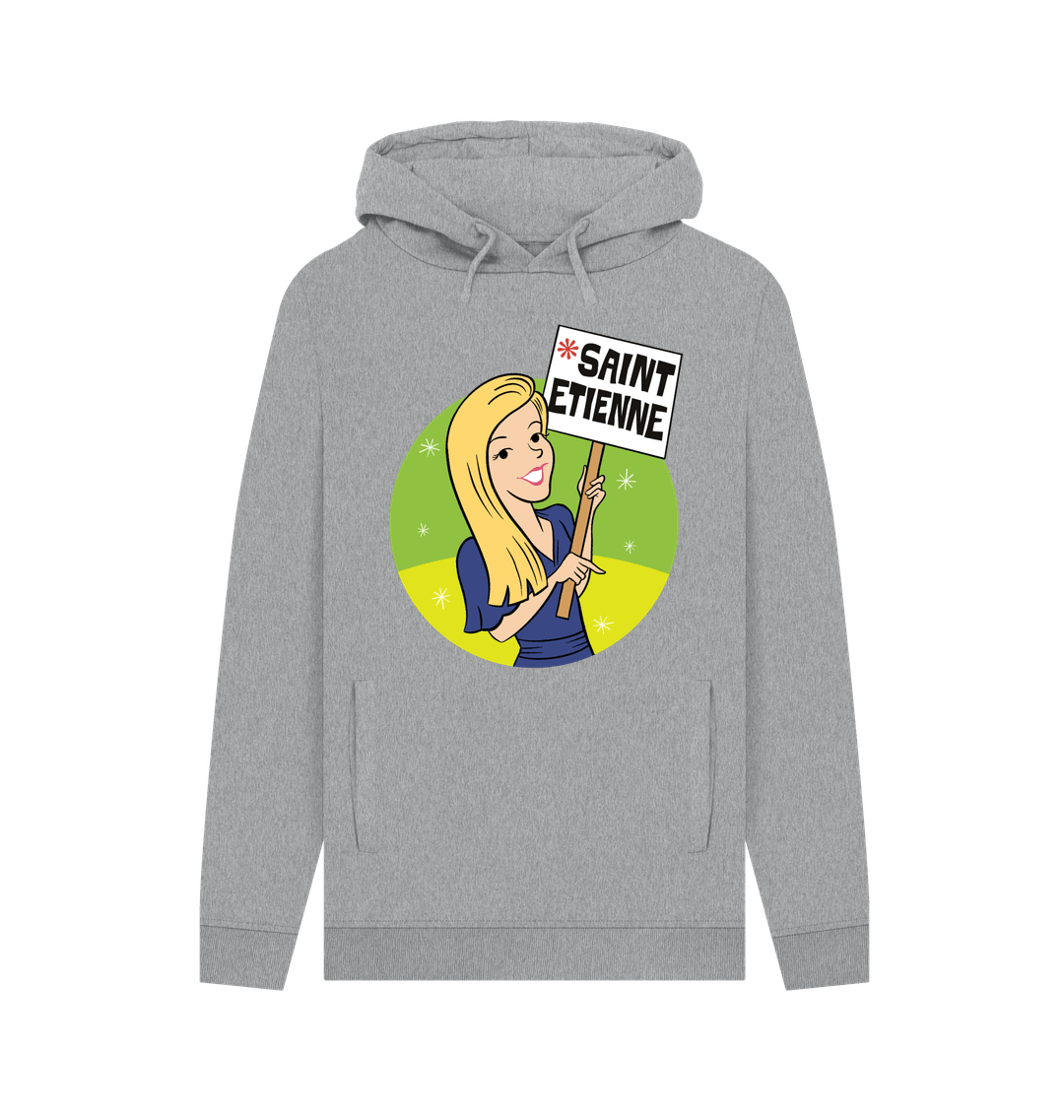 Light Heather Printed Hoody Front