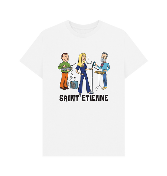 White Printed T-shirt Front