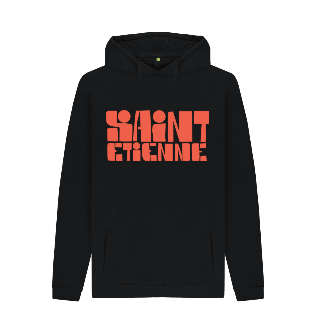 Black Saint Etienne Finisterre Logo Hoodie