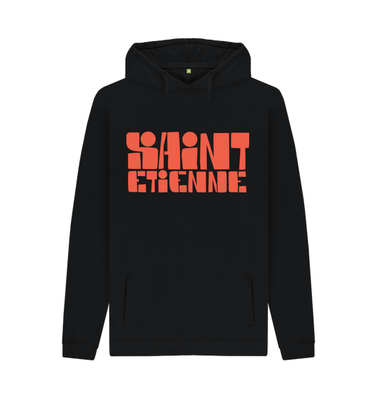 Black Saint Etienne Finisterre Logo Hoodie