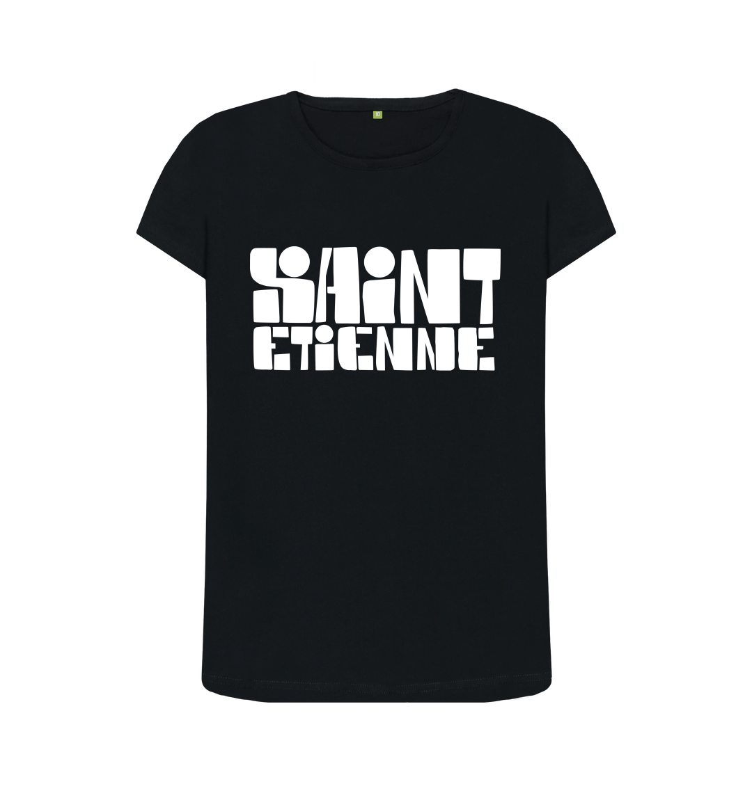 Black Printed T-shirt Front