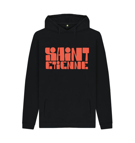 Black Saint Etienne Finisterre Logo Hoodie