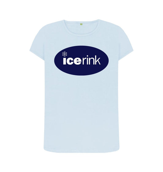 Sky Blue Icerink crew neck t-shirt