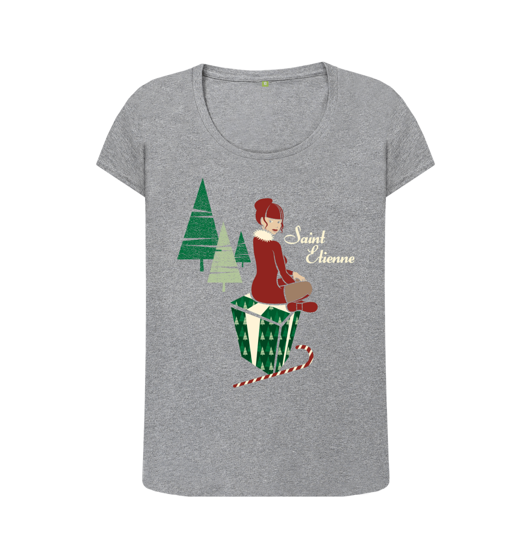 Athletic Grey Printed T-shirt Front