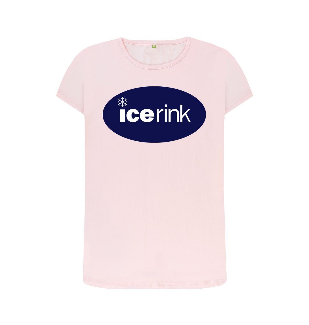 Pink Icerink crew neck t-shirt