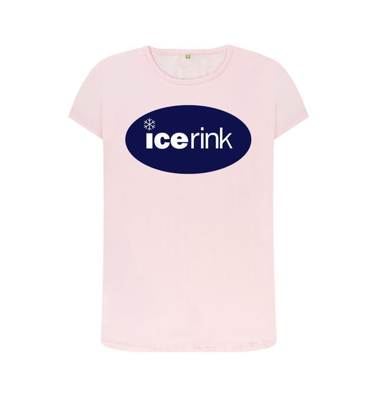 Pink Icerink crew neck t-shirt
