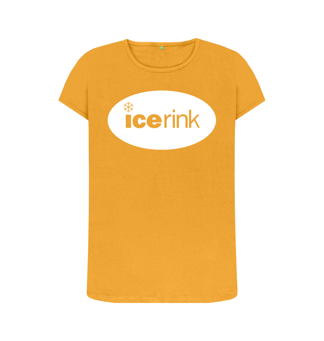 Mustard Printed T-shirt Front