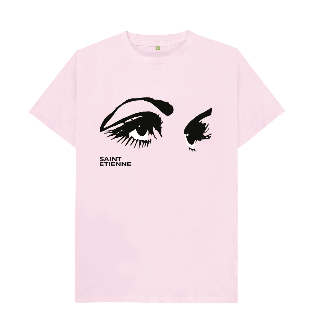 Pink Printed T-shirt Front