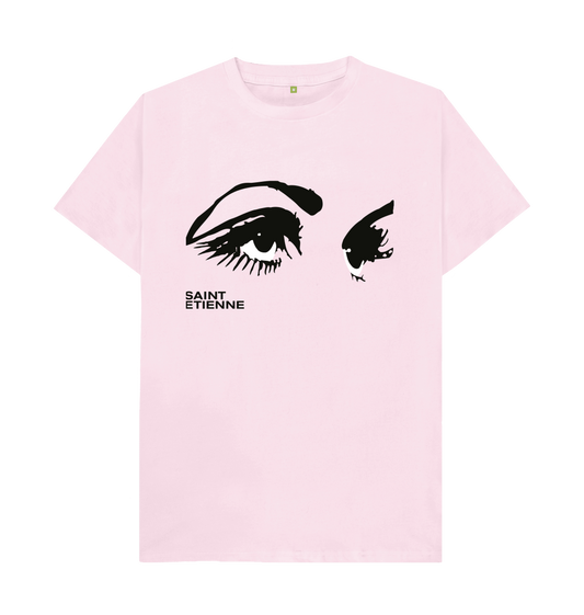 Pink Printed T-shirt Front