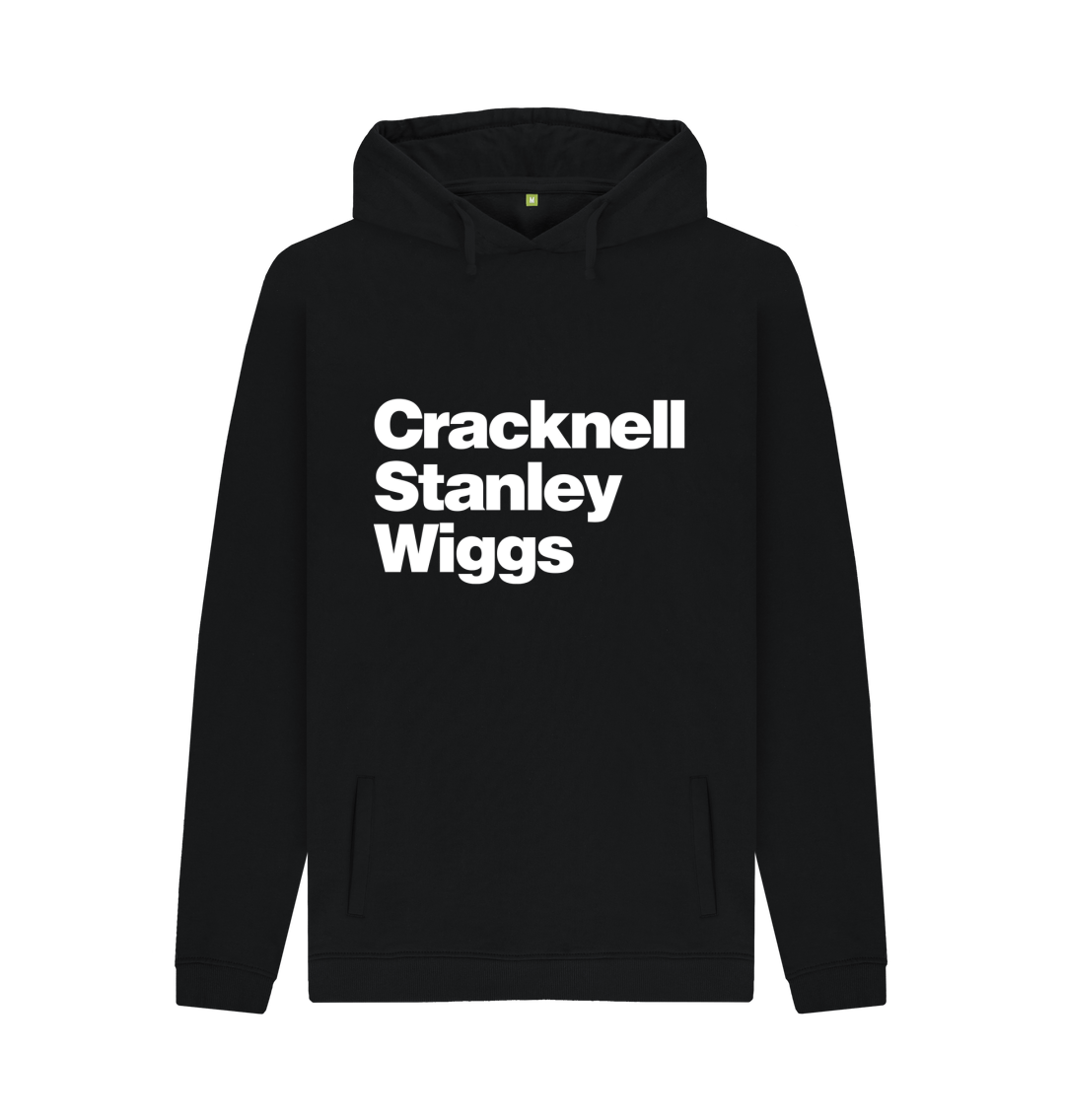 Black Cracknell Stanley Wiggs hoodie