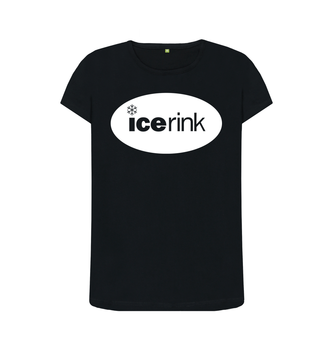 Black Printed T-shirt Front