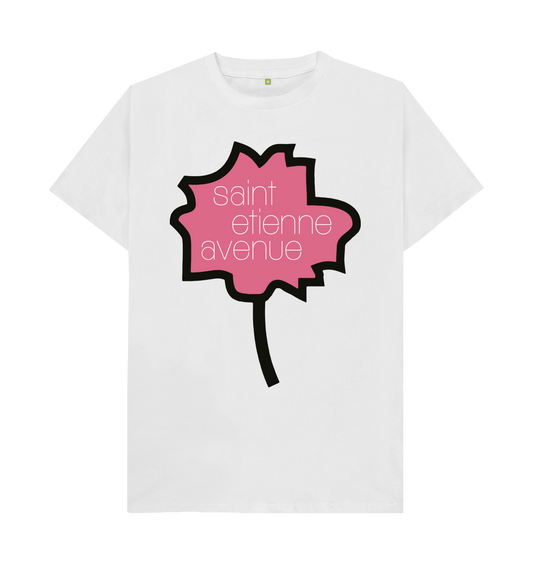 White Printed T-shirt Front