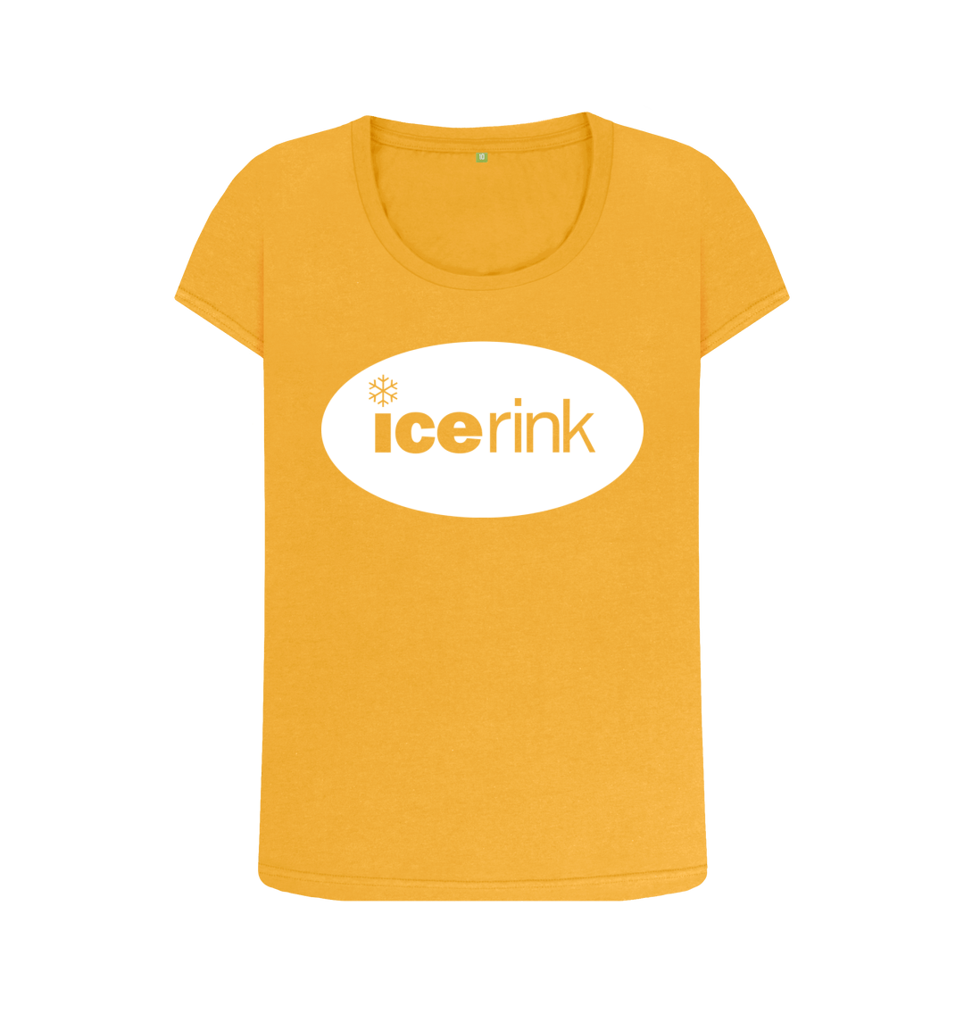 Mustard Printed T-shirt Front