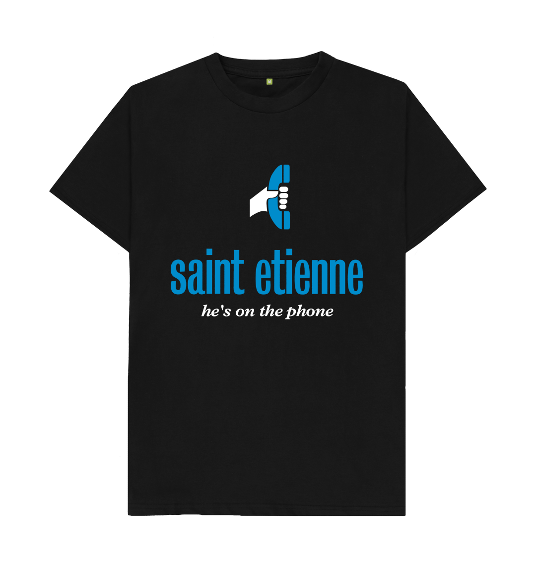 Black Printed T-shirt Front
